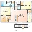 寝屋川市対馬江西町の間取図
