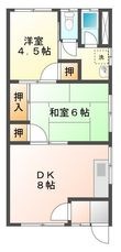 コーポラスなるせⅠの間取図