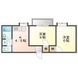 コーポ松本の間取図