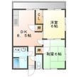 岡ハイツの間取図