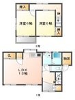 うぐいす住宅の間取図