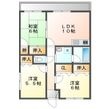 セントラルハイツの間取図