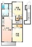 エテルノフィオーレの間取図