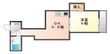 中央マンションの間取図