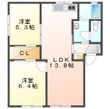 西予市宇和町卯之町4丁目の間取図