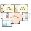 山家邸の間取図