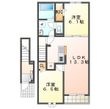 西予市宇和町上松葉の間取図