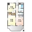高知市桟橋通1丁目の間取図