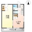 高知市河ノ瀬町の間取図