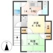 高知市東城山町の間取図