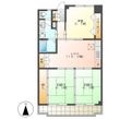 高知市一ツ橋町２丁目の間取図