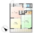 高知市新田町の間取図