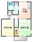 サニーフラットの間取図