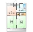 みのりコーポA棟の間取図