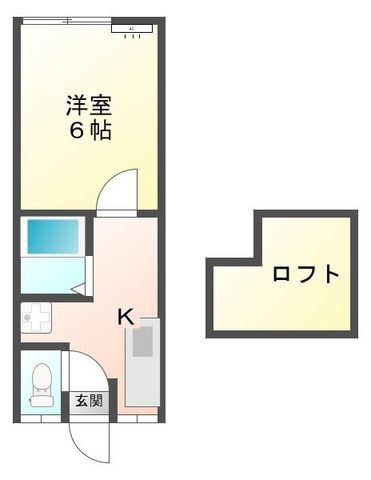 拡大写真:伊万里市大坪町乙 1階301の間取り