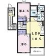 ベル・フィオーレAの間取図