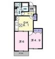 ブルックロードMの間取図