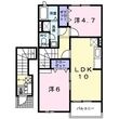 ラフィーネⅡの間取図