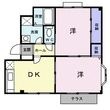 アミール立川Ⅰの間取図