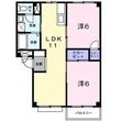 パロス壱番館の間取図