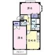サニーサイドBの間取図
