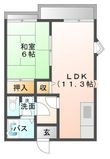 グリーンパレスの間取図
