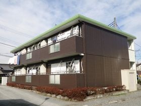 外苑ハイツＡの外観