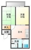 ハイツサンモールの間取図