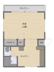 写真：メゾンアルファ2階の間取図