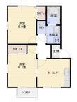PRIME COURT MUSASHI/6号館の間取図