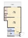 小鹿野ハイツの間取図