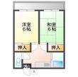 小鹿野ハイツの間取図