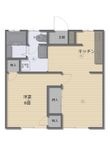 カルマンド上小川・Bの間取図