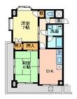 邑楽郡邑楽町大字鶉の間取図