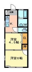 館林市日向町の間取図