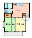館林市赤土町の間取図