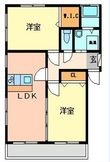 館林市台宿町の間取図