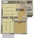 館林市西高根町の間取図