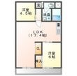 館林市尾曳町の間取図