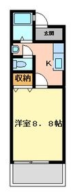 矢板市川崎反町の間取図