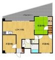 コアハイツ井上の間取図