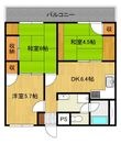 コア追手町マンションの間取図