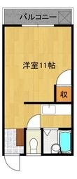 住吉ハイツの間取図
