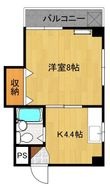 中畑第2マンションの間取図