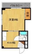 中畑第2マンションの間取図