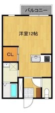 アレスト佐伯の間取図