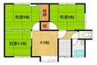 川内薬師神平屋の間取図