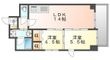メゾンリブラOHSHITAの間取図