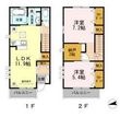 メリー吉島の間取図