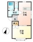 アップルサイドハイツA棟の間取図